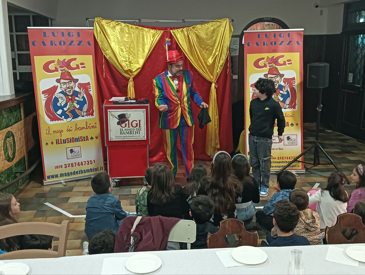 Mago dei Bambini al compleanno di un bimbo ad isernia